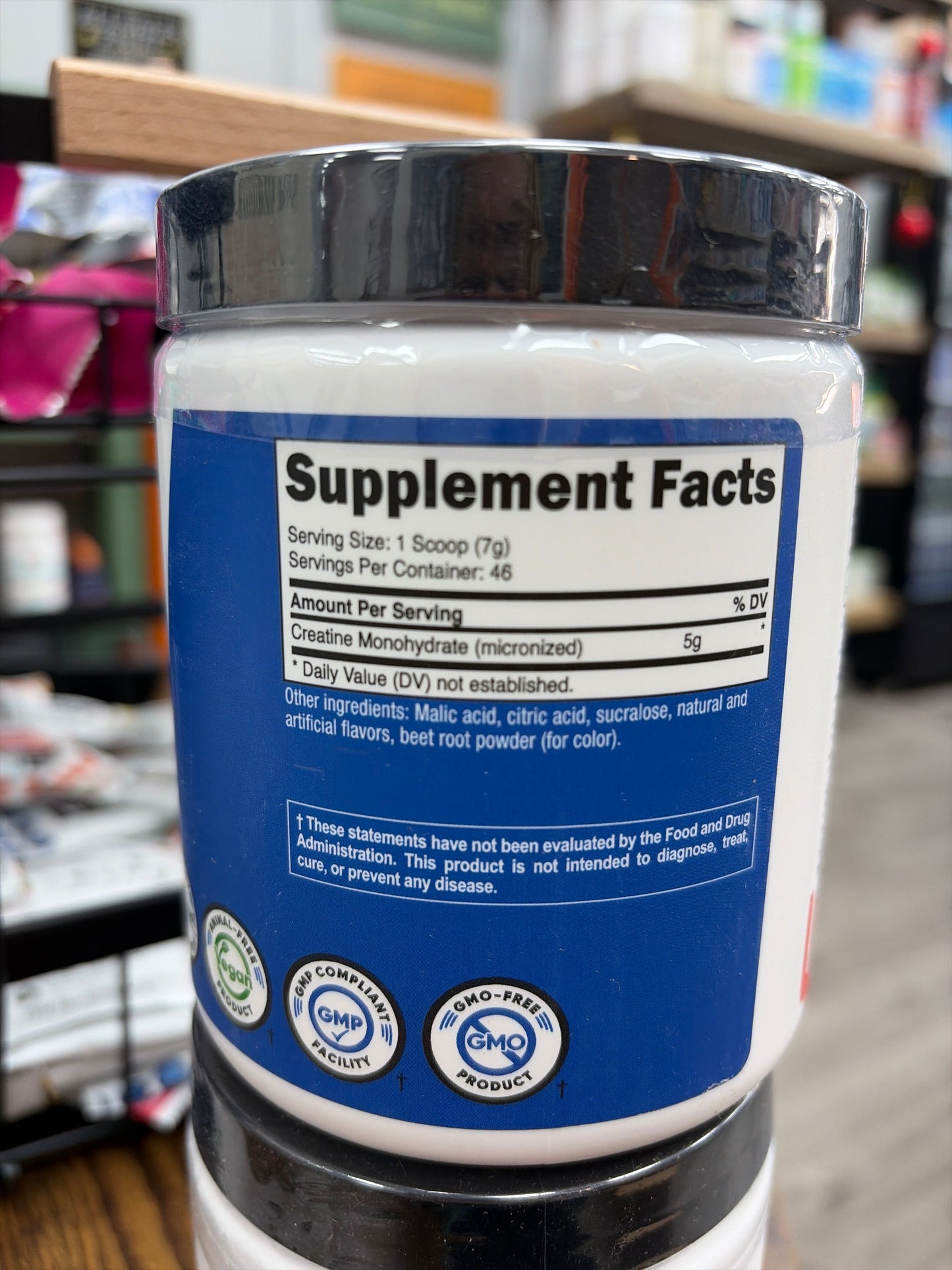 Nutricost Performance Creatine Monohydrate Powder (Watermelon, 10.7 OZ (300 Gram) - Micronized Creatine Supplement - Vegan, Non-GMO, Gluten Free