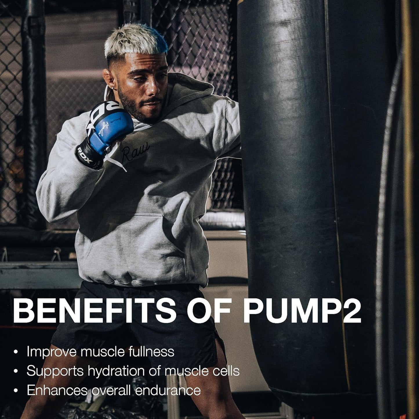 RAW Pump2 Pre Workout | Glycerol Pump Pre Workout Supplement, Pair Pump Supplement for Best Results Or Any Preworkout Powder | Enhanced Hydration and Boost Energy | Unflavored (20 Servings)