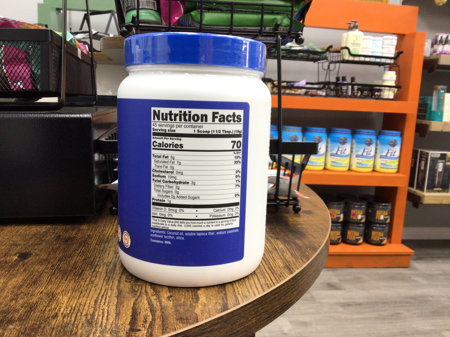 Nutricost Coconut Oil Powder 1 LB (45 Servings) - Non-GMO And Gluten-Free - Premium Quality