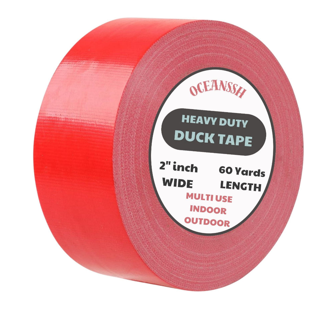 OceanSSH Heavy Duty Repair Duct Tape–Orange with Strong Adhesive