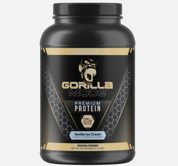 Gorilla Mode Premium Protein Vanilla Ice Cream 2.14 LBS