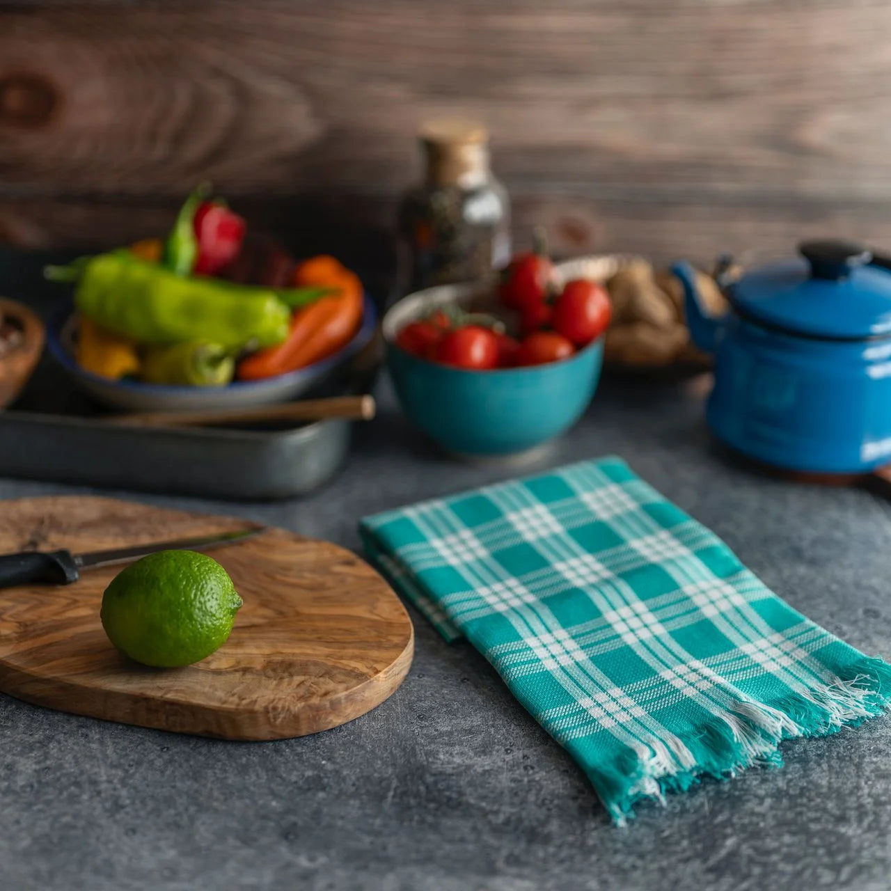 CerberusTrade Dish and Kitchen Towels-Cotton Hand Towels (Set of 4)
