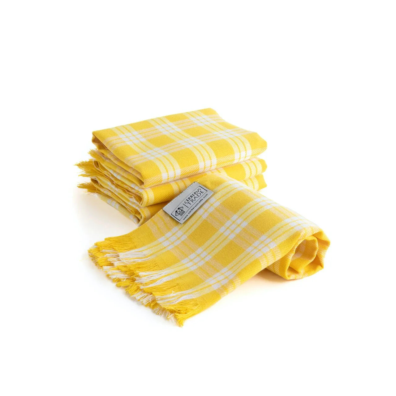 CerberusTrade Dish and Kitchen Towels-Cotton Hand Towels (Set of 4)