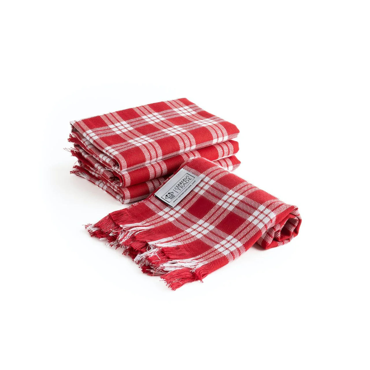 CerberusTrade Dish and Kitchen Towels-Cotton Hand Towels (Set of 4)