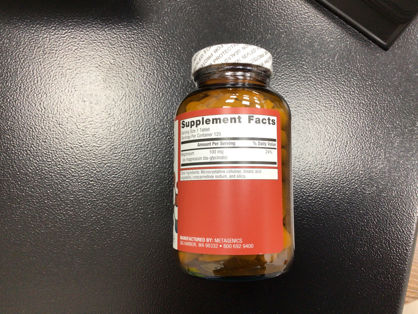 Metagenics Magnesium Glycinate - Highly Absorbable Magnesium Supplement for Sleep, Stress Relief & Muscle Relaxation* - Supports Bone, Heart & Nerve Health* - Non-GMO, Gluten-Free - 120 Tablets