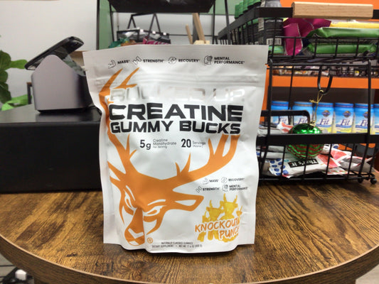 Bucked Up Creatine Gummy Bucks Knockout Punch
