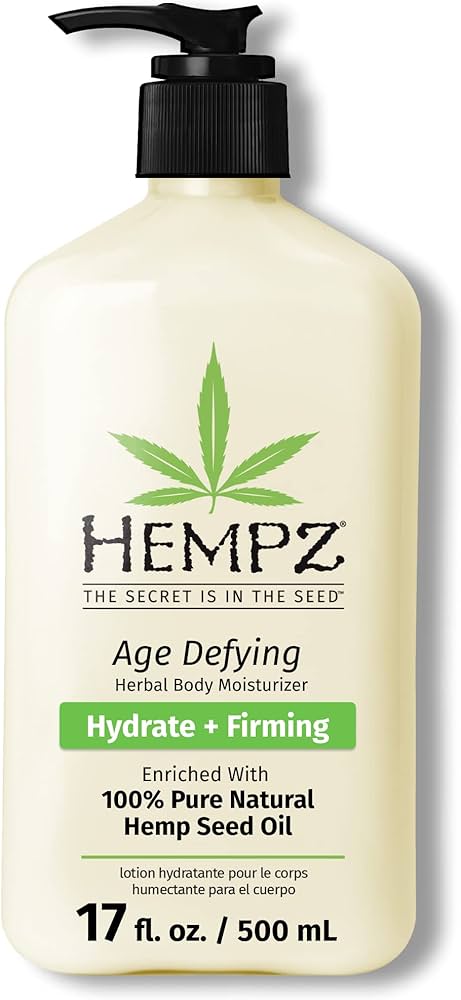 Hempz Body Moisturizer Age Defying 17 Ounce Pump (500ml)