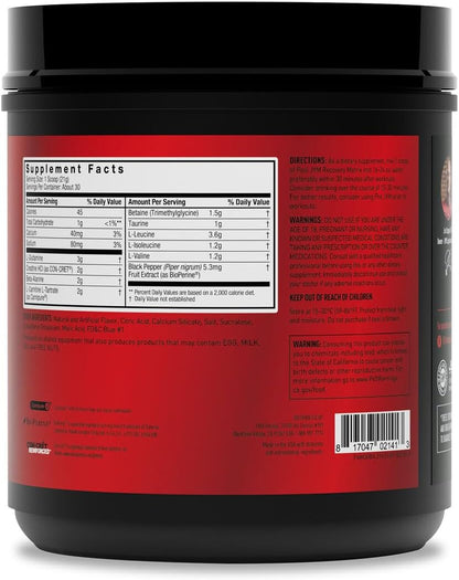 JYM Supplement Science Post JYM Active Matrix Blue Artic Freeze Amino Recovery Powder Pure Creatine HCL, BCAA’s, Glutamine, Carnitine, Betaine, Taurine for Strength, Repair, Performance 30 Servings