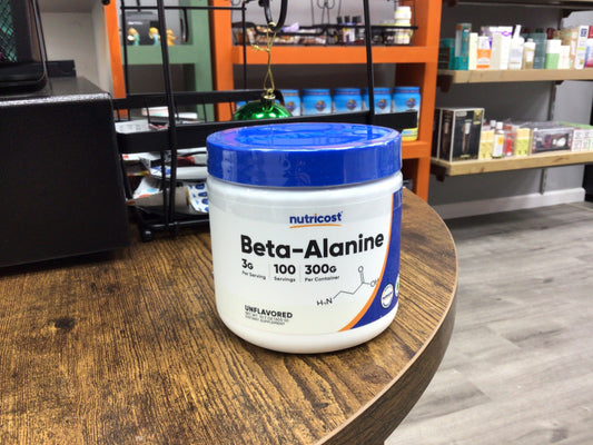 Nutricost Beta Alanine Powder 300 Grams (10.7oz) - 3 Grams Per Serving