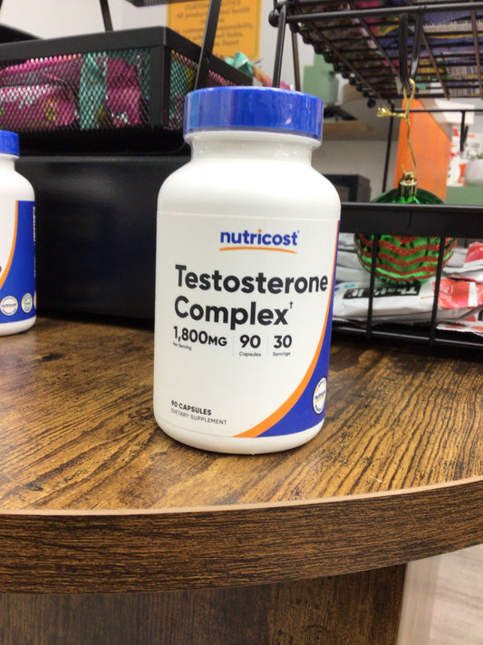 Nutricost Testosterone Support Complex (90 Capsules) -1800mg Per Serving