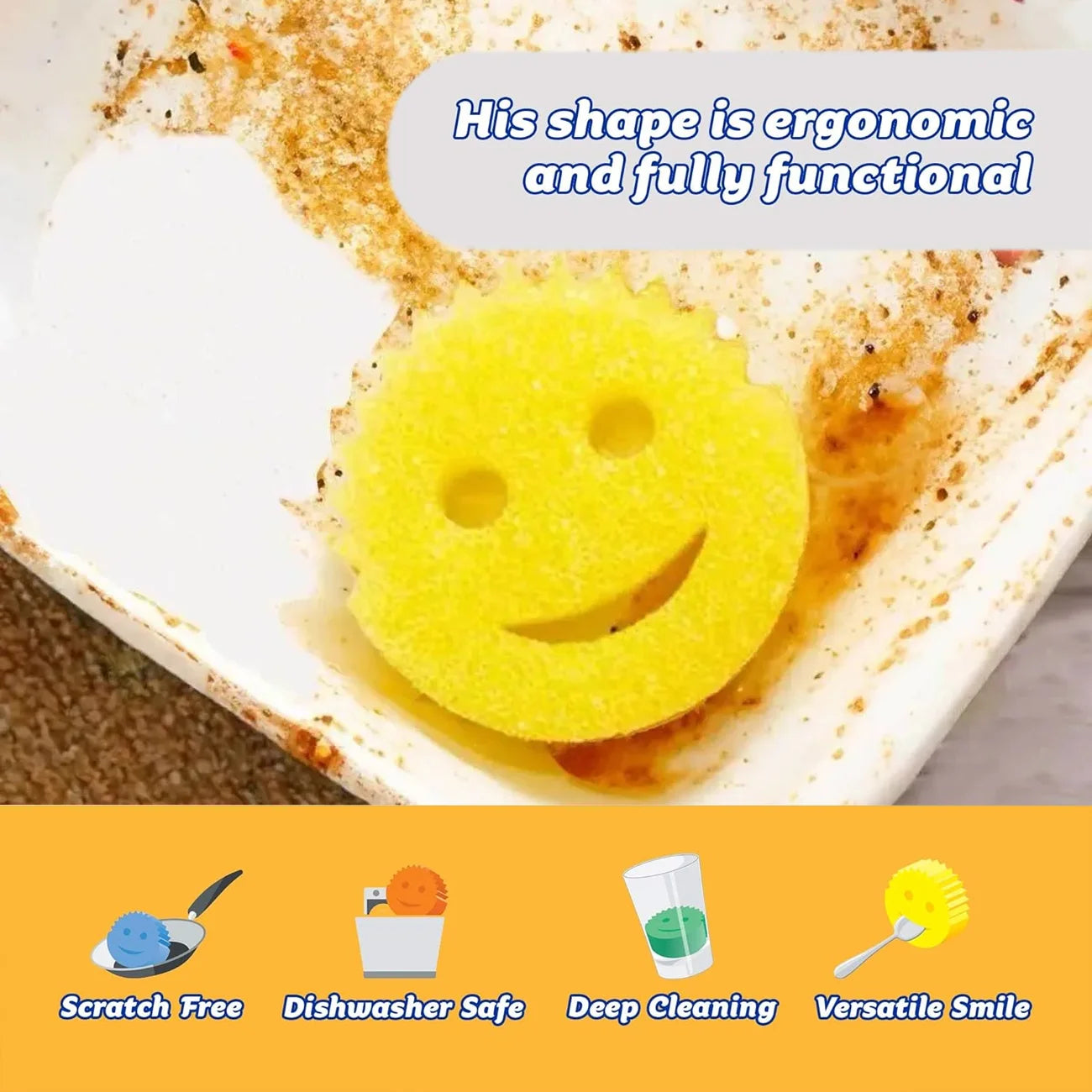 Scrub Daddy Color Sponges (3 Count)