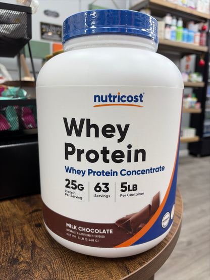Nutricost Whey Protein Concentrate (Chocolate) 5LBS