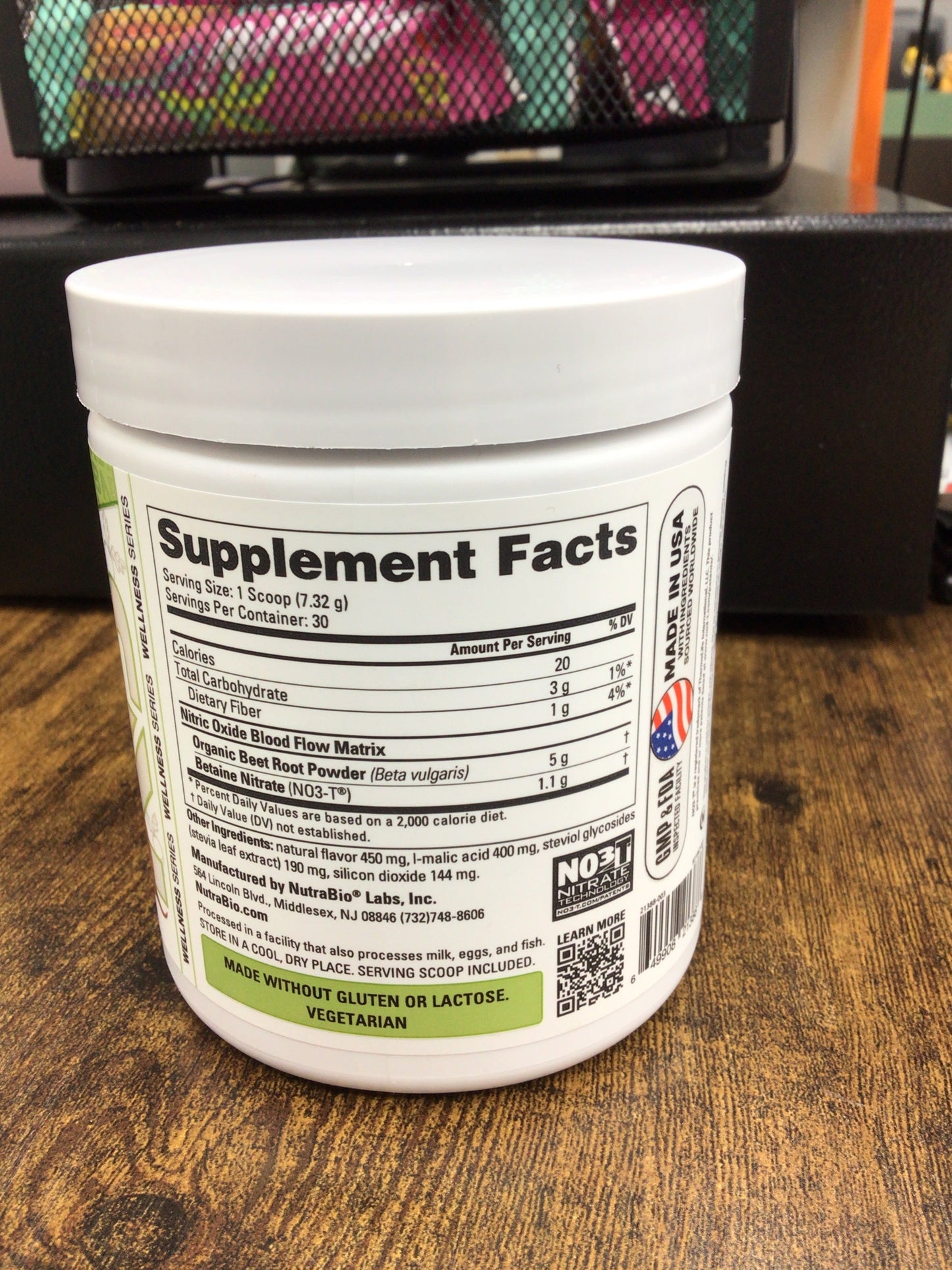 NutraBio Mega Beets Organic Beet Root Powder Nitric Oxide Superfood, NO3-T Nitrates and Antioxidants - Supports Performance, Circulation, Blood Flow, Overall Health - 30 Servings