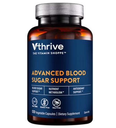 Advanced Blood Sugar Support - Antioxidant & Nutrient Metabolism - 500mg of Berberine (120 Vegetarian Capsules)