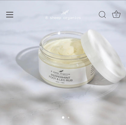 Majestic Pure Peppermint Foot Cream, Warming Cream - Calluses, Dry Cracked Feet, Hands, Heels, Elbow, Nails, and Knees - Softens & Moisturizes Skin - 8 oz