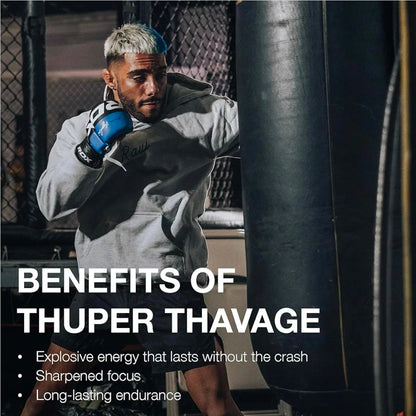 RAW Thuper Thavage Pre-Workout Cherry Berry
