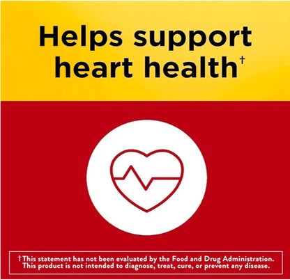 Nature Made CoQ10 200mg Softgels, Dietary Supplement for Heart Health Support, 105 Softgels, 105 Day Supply