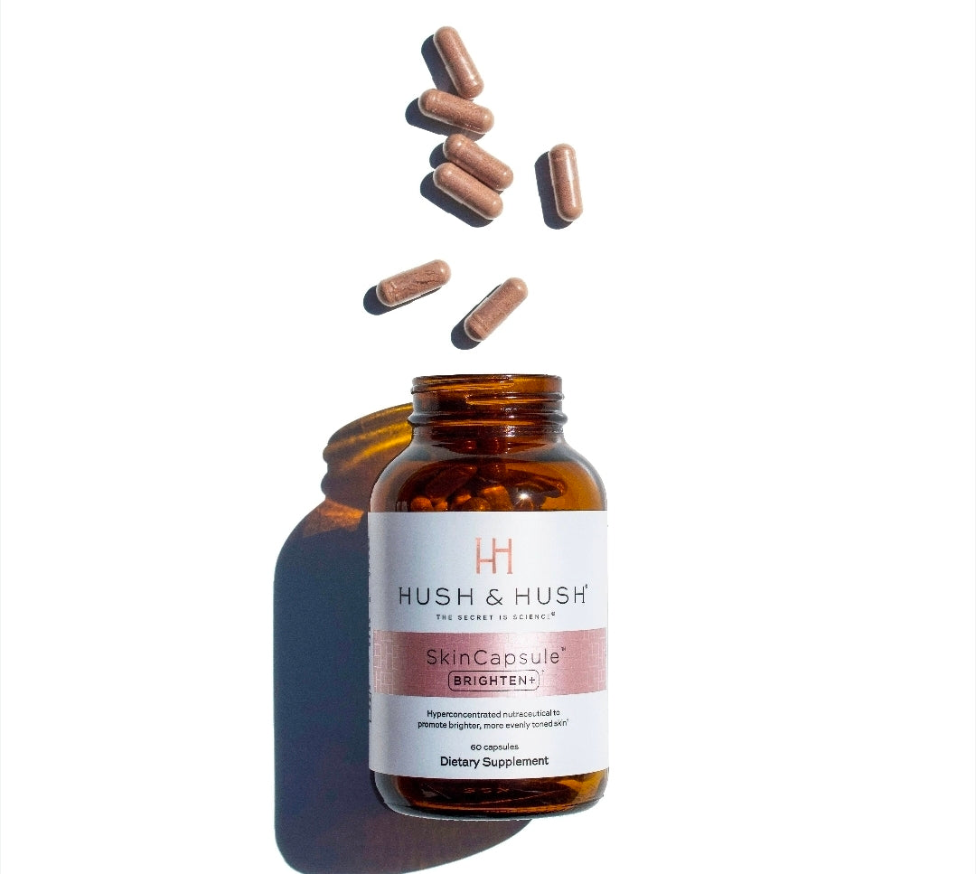 Hush & Hush Acne Supplements for Clear Skin – Clinically Proven Formula to Reduce Breakouts & Blemishes – Supports Hormonal Balance with Vitamin A, Zinc & Antioxidants – Vegan, Non-GMO – 60 Capsules