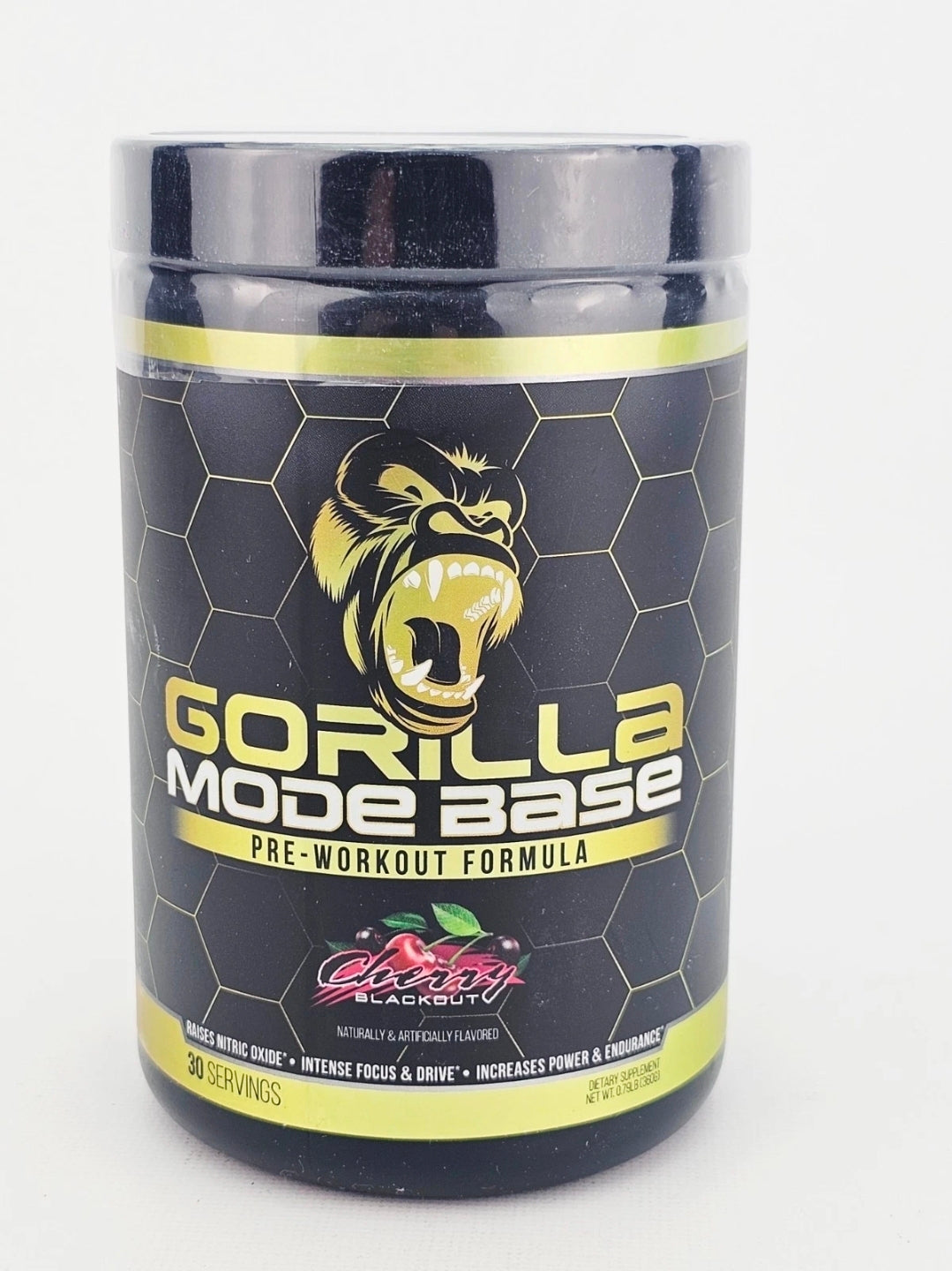 Gorilla Mode Base Pre-workout cherry blackout