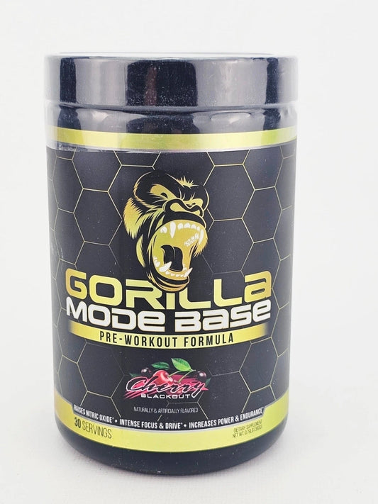 Gorilla Mode Base Pre-workout cherry blackout