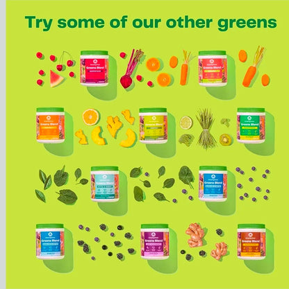 Amazing Grass Greens Blend Antioxidant: Super Greens Powder Smoothie Mix with Organic Spirulina, Beet Root Powder, Elderberry, Bilberry, Prebioitics & Probiotics, Sweet Berry, 30 Servings (Packaging May Vary)