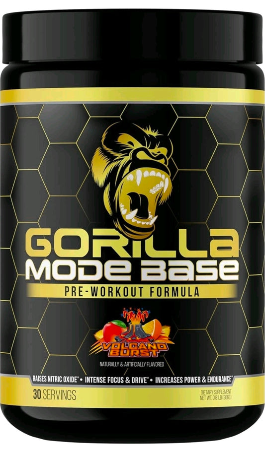 Gorilla Mode Base Pre-workout Volcano Burst