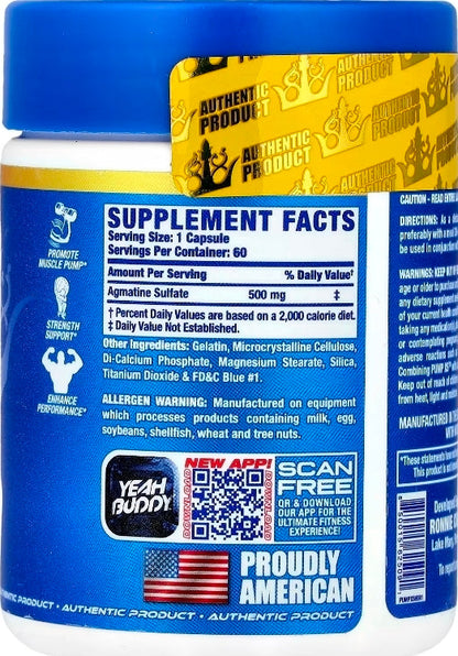 Vital Edition, Pump XS™, 500 mg, 60 Capsules
