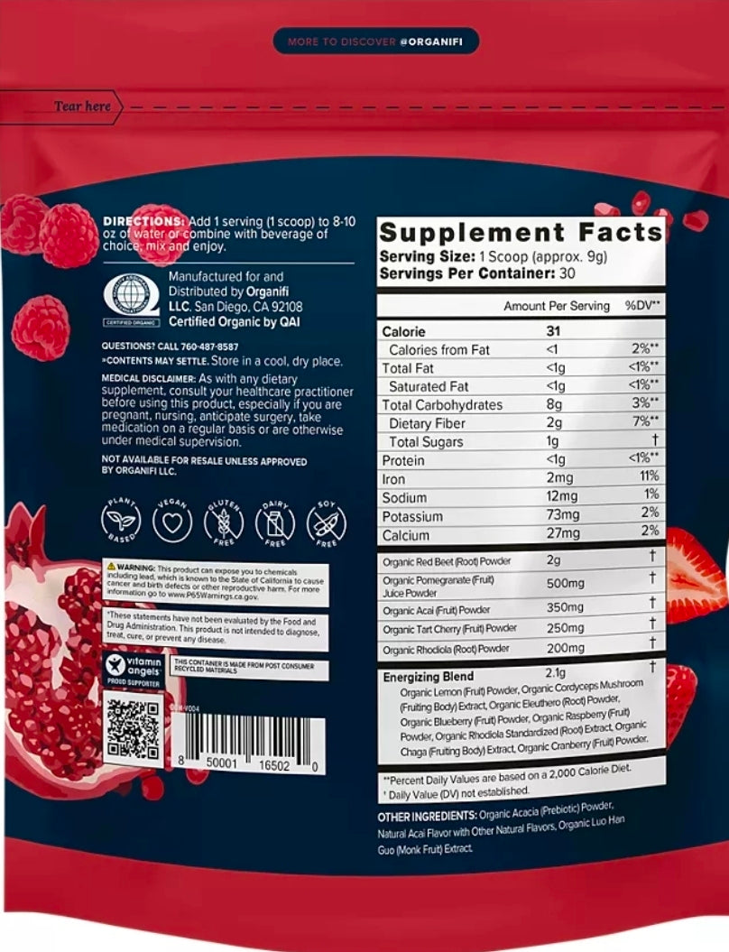 Organifi Red Juice - 1 Pouch