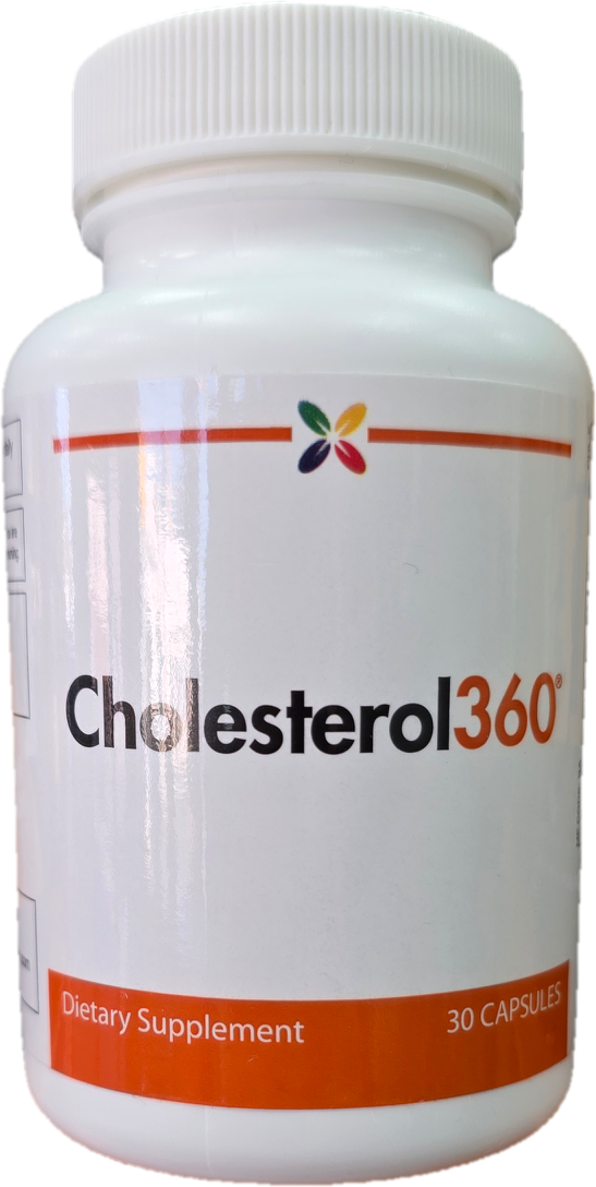 Cholesterol360, Dietary Supplement, Promotes Healthy HDL, LDL Levels, 30 Caps