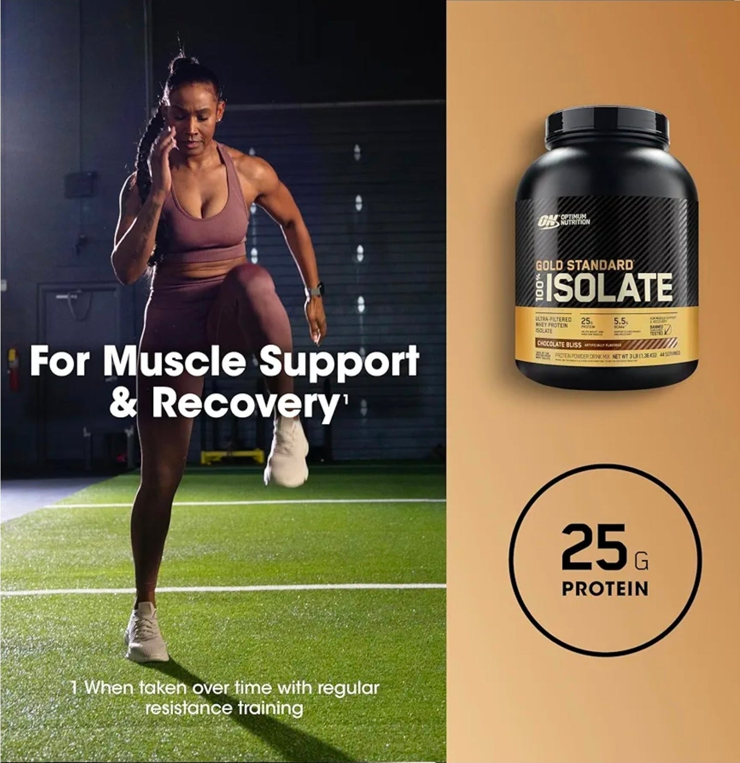 Optimum Nutrition Gold Standard 100% Isolate, Protein Powder, Chocolate Bliss, 3 Pounds, 44 Servings. Whey Protein Isolate (Packaging May Vary)