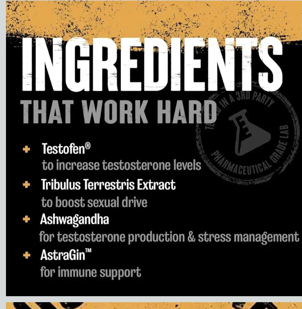 Animal TNT+ - Mens Support, Prostate Support, Adaptogen & Stress Support, Nitric Oxide