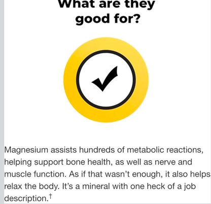 Extra Strength Magnesium 400mg Softgels | Muscle, Bone & Nerve Support | 180 Softgels – 6 Month Supply | High Potency Daily Magnesium Supplement | Gluten Free Formula