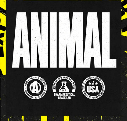 Animal Pak - Convenient All-in-One Vitamin & Supplement Powder - Zinc, Vitamins C, B, D, Amino Acids, Immune Support, Digestive Enzymes, and More - Daily Multivitamin for Women & Men - 60 Scoops