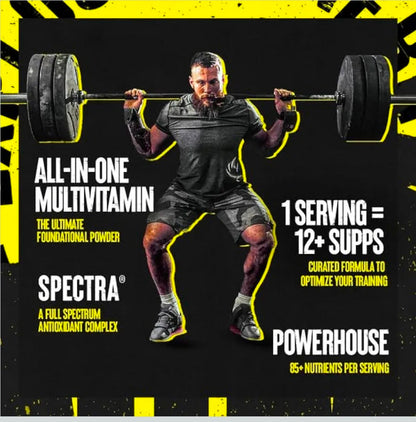 Animal Pak - Convenient All-in-One Vitamin & Supplement Powder - Zinc, Vitamins C, B, D, Amino Acids, Immune Support, Digestive Enzymes, and More - Daily Multivitamin for Women & Men - 60 Scoops