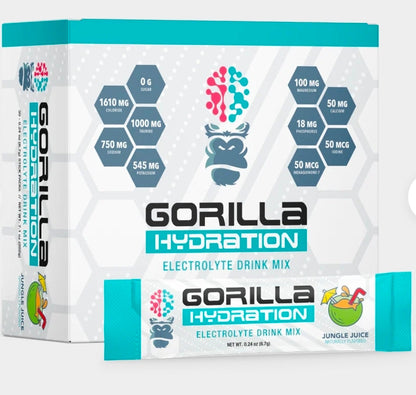 Gorilla Hydration Electrolyte Drink Mix jungle juice