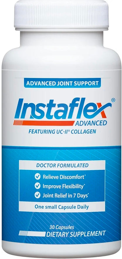 Instaflex Advanced Joint Support Supplement - Turmeric, Resveratrol, Boswellia Serrata Extract, BioPerine, UC-II Collagen- 30 Count