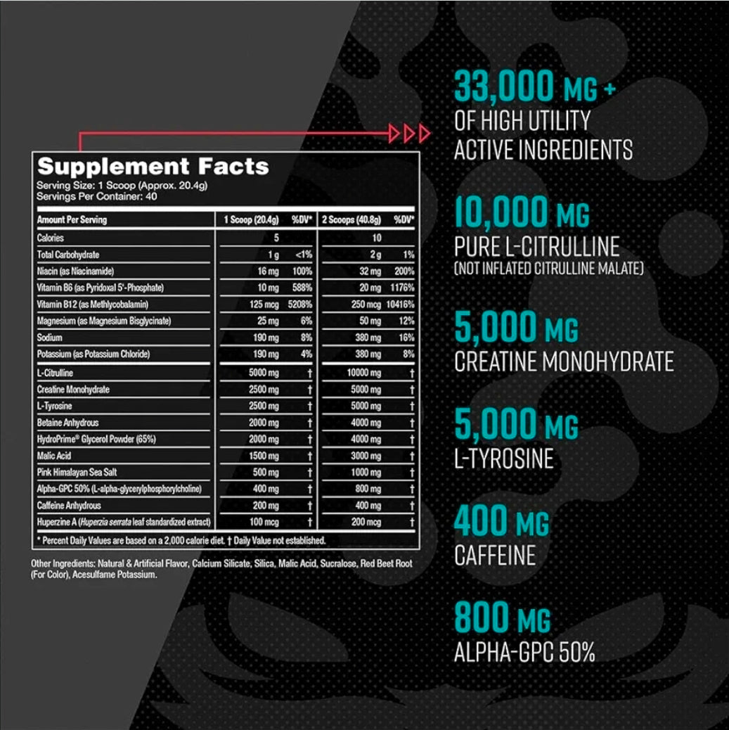 Gorilla Mode Pre-workout Formula Bombsicle