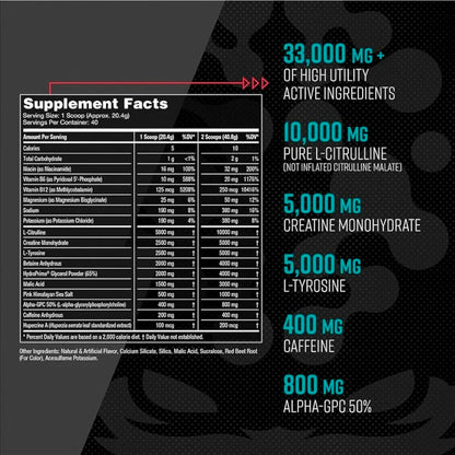 Gorilla Mode Pre-workout Formula Bombsicle