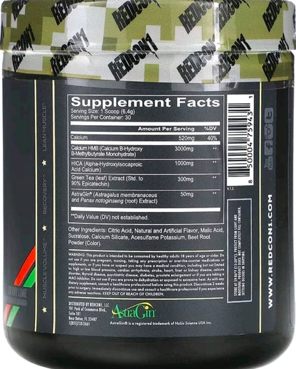 Redcon1, MOAB, Cherry Lime, 6.77 oz (192 g)
